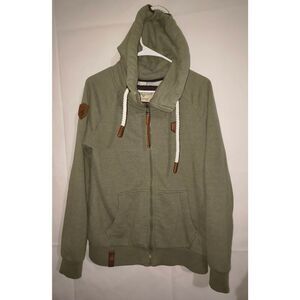 Naketano Green full-zip hoodie jacket German streetwear The Poet's Choice Brave